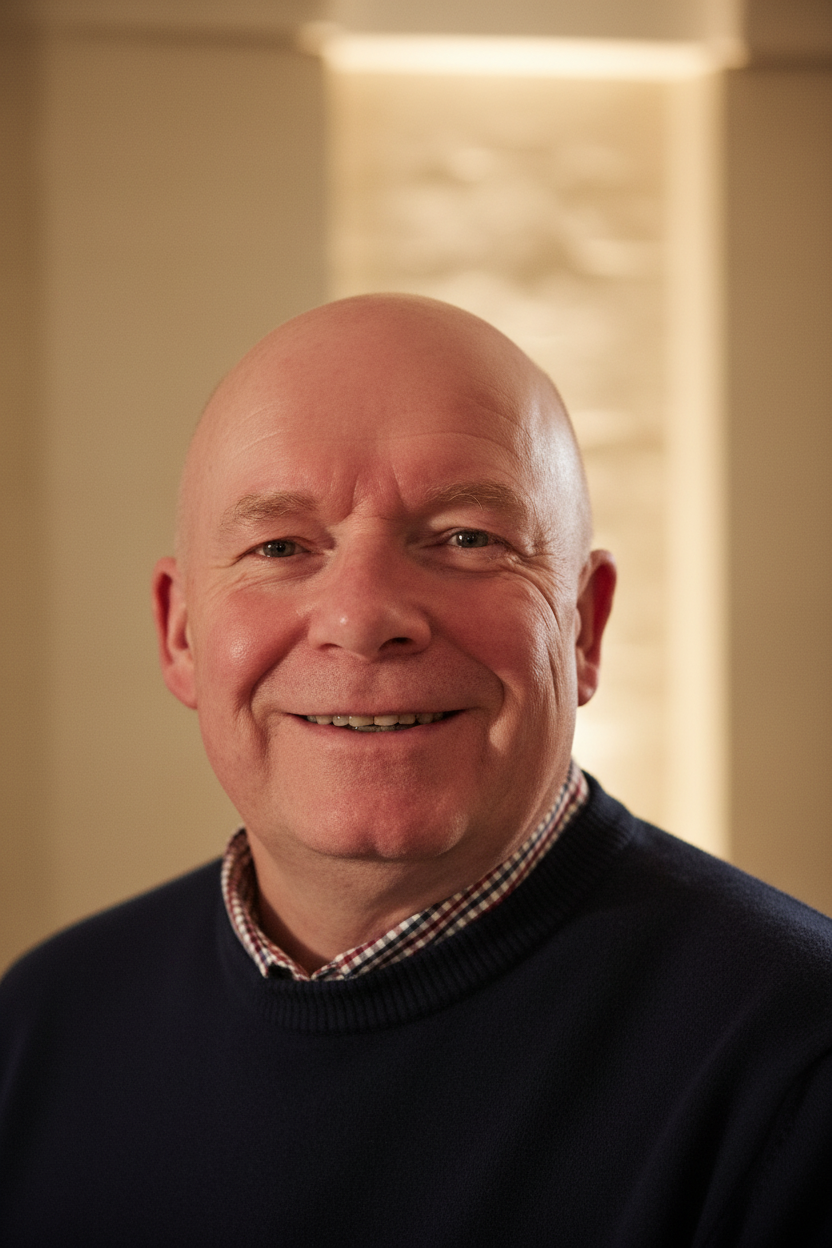Professional founder portrait